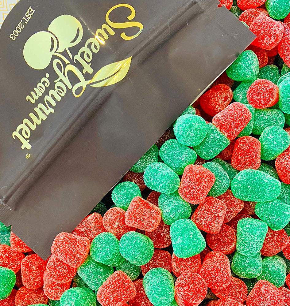 SweetGourmet Holiday Spice Drops Red & Green  Cinnamon & Wintergreen  Bulk Christmas Candy  1 