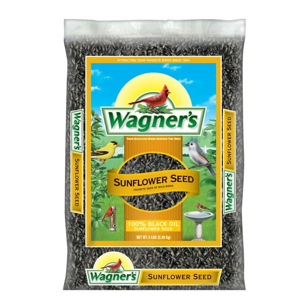 Wagner's 5 Lb 100 Black Oil Sunflower Seed