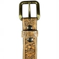 thumbnail image 5 of Embossed Full Grain Leather Belt - Wildlife (36 for 34" Waist), 5 of 7