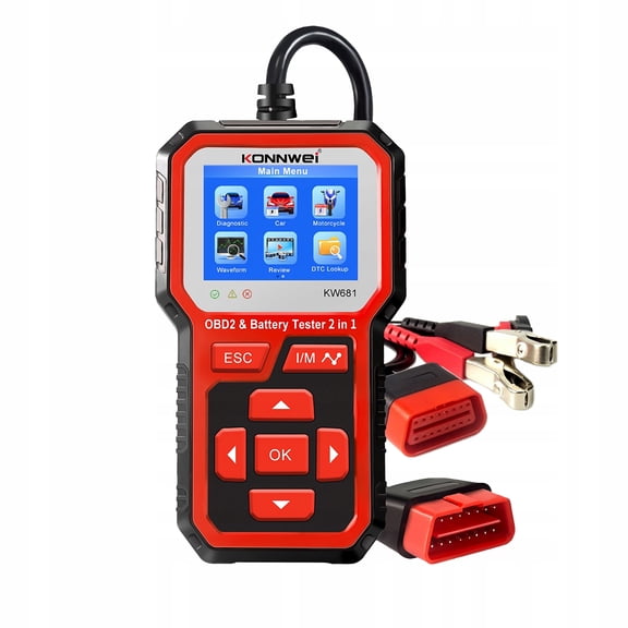 KW681 Car Diagnostic Instrument Battery Tester Internal Resistance Tester