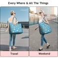 thumbnail image 5 of Cute Shiba Inu Travel Tote Bags for Women Carry On,Large Weekender Bags for Women Travel,Multi Functional Duffle Bag for Work,Shopping,Sports, 5 of 5