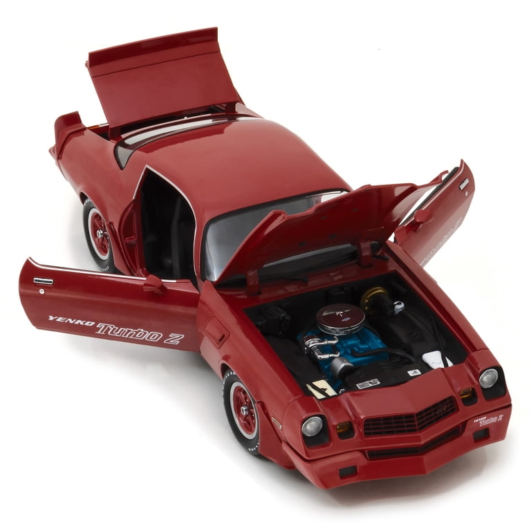 1981 Chevrolet Camaro Z/28 Yenko Turbo Z Red 1/18 Diecast Model