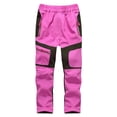 thumbnail image 2 of FRSASU Kids Pants 锛學indproof Children Outdoor Pants Boys Girls Soft Pants Warm Teensclimbing Pants Sweatpants, 2 of 3