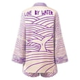 thumbnail image 5 of MAIHAN Linen Shorts Outfits Women 2 Piece Set Long Sleeve Elastic Waist Shorts Suit Women Shorts Sets Outfits Casual Summer Oversized Tracksuit Two Piece Outfit, 5 of 5