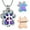 Customize, variant on Pet Cremation Jewelry Pet Paw Urn Necklace for Ashes Always in My Heart Urn Locket for Ashes Memorial Dog/Cat Keepsake Necklace