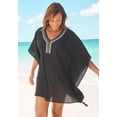 thumbnail image 3 of Swim 365 Women's Plus Size Jeweled Caftan, 3 of 3