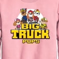 thumbnail image 2 of Paw Patrol - Big Truck Pups - Toddler And Youth Crewneck Fleece Sweatshirt, 2 of 5