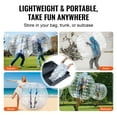 thumbnail image 5 of KFFKFF 4FT/1.2M Inflatable Bumper Balls 2-Pack Sumo Zorb Balls for Teens & Adults, 5 of 7
