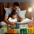 thumbnail image 4 of Book Lovers Gifts Book Gifts for Book Lovers Women Men Book Throw Blankets Book Reader Gifts Book Accessories for Reading Lovers Book Blanket for Kids Girls Bookworm Books Themed Gifts 50"X40", 4 of 6