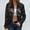 Black, variant on Mnyycxen Women's Sheer Floral Lace Cardigan Long Sleeve Zip Up Bomber Jacket Fashion Mesh Hollow Out Casual Coats