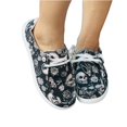 thumbnail image 5 of KEVCHE Halloween Pumpkin Slip-On Shoes for Women, Cute Spooky Lightweight Platform Casual Walking Loafers with Soft Cushioned Sole, Comfortable Flat Sneakers for Daily Wear and Fall Outings, 5 of 5