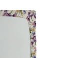 thumbnail image 3 of Ambesonne Floral Fitted Sheet, Iris Flowers Spring Love, Queen Size, Lilac Ivory and Green, 3 of 5