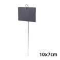 thumbnail image 1 of Natural Slate Gardening Plant Tags Flowers Seedlings Potted Identification Sign Waterproof Re-Usable Labels Markers Stakes15PCS He Qiyong unisex, 1 of 2