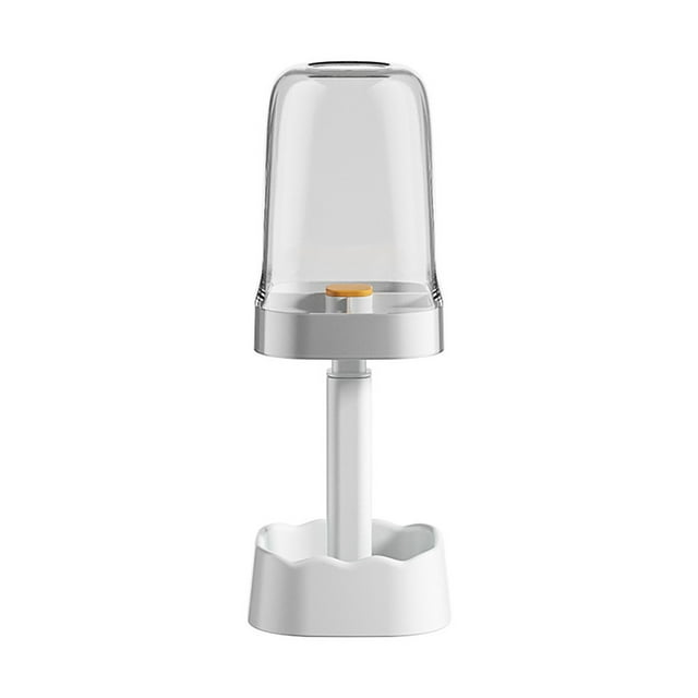 Uklsqma Gobelet à Brosse à Dents pour Dortoir / Porte-Brosse à Dents en Abs Multi-Usage et Gobelet de Rince-Bouche / Résistant aux Hautes Températures / Conception de Drainage Inversé Empêche le Calcaire / Convient aux Adultes Ba