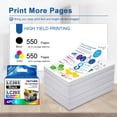 thumbnail image 3 of LC203 Ink cartridges Compatible for Brother LC203 ink for Brother MFC-4320DW MFC-J4420DW Printer (1 Black, 1 Cyan, 1 Magenta, 1 Yellow, 4 Pack), 3 of 6