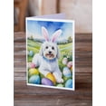 thumbnail image 2 of Coton de Tulear Easter Egg Hunt Greeting Cards Pack of 8 7 in x 5 in, 2 of 3