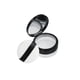 thumbnail image 3 of Estuche para Polvos Faciales Sueltos con Espejo de Hojaldre, Capacidad de Tarro Cosmético de 20 Ml (0,67 ) Caja de Soporte para Polvos, Contenedor D de rejilla negro Sunnimix Contenedor de maquillaje, 3 of 7