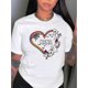 thumbnail image 1 of 1pc Halloween Nana Graphic Tee, Women'S Casual Crew Neck Short Sleeve T-Shirt, Polyester Knit Fabric with Medium Stretch, All-Season Fashion Top, 1 of 6