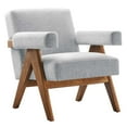 thumbnail image 2 of Modway Lyra Fabric Armchair in Light Gray Fabric, 2 of 9