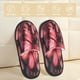 thumbnail image 2 of Fotbe pink butterfly Pantuflas Peludas para Mujer con Estampado, Zapatillas de Peluche, Zapatos de Invierno para Casa, Uso Interior y Exterior-Large, 2 of 8