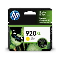 HP 920XL High-Yield Yellow Ink Cartridge, 700 Pages, (CD974AN#140)