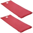 thumbnail image 1 of DOLITY 2 Pcs Drap de Matelas de Lit de Massage avec Trou Rouge Rouge, 1 of 9