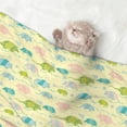 thumbnail image 2 of Naloa Armadillo Floral Dog Blanket, 3 Sizes Cat Blanket for Indoor Cats Large Medium Small Dog Gifts-Small, 2 of 8