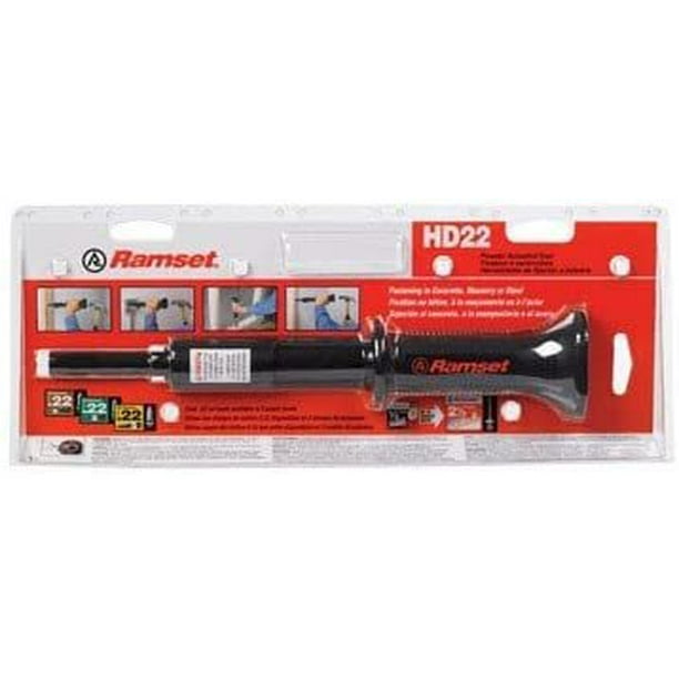 Itw 00022 .22 Caliber Single Shot Ramset Powder Hammer HD22 Walmart