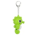 thumbnail image 2 of Naierhg Seahorse Keychain with LED Light Key Ring Holder Bag Car Ornament, 2 of 8