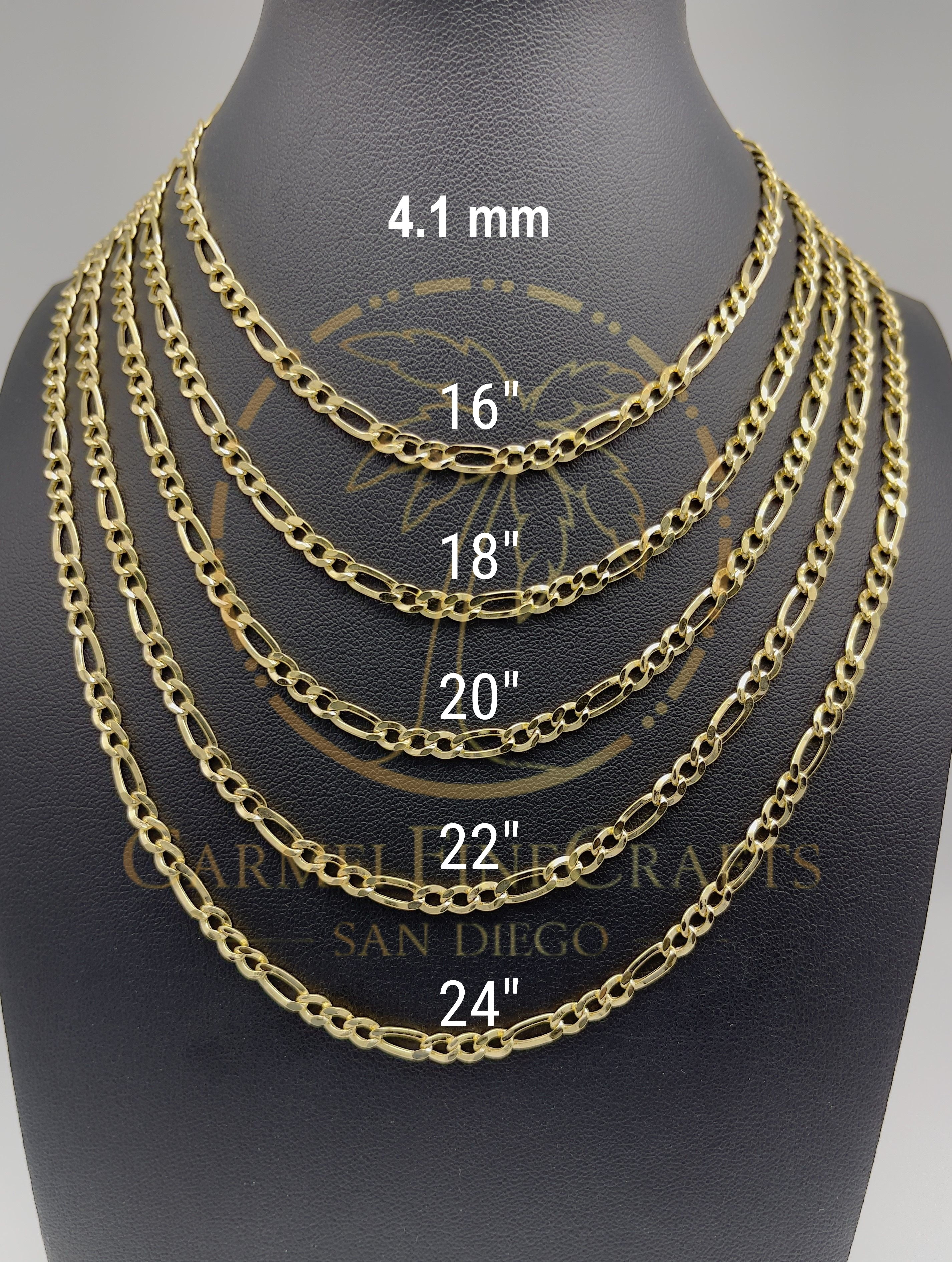 Real 18k Yellow Gold Rope Chain ladies Necklace 2mm 16 Inch Choker Sol – My  Elite Jeweler