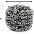 thumbnail image 7 of ScrubIt Scouring Pads, Heavy-Duty Stainless Steel Wool Dish Scrubbers for Kitchen Cleaning, 12 Count, 7 of 7