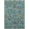 thumbnail image 2 of Addison Rugs Chantille Indoor/Outdoor Traditional Panel Teal Machine Washable Rectangle Rug, 10' x 14', 2 of 8