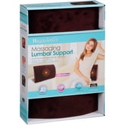 Health Touch Massaging Lumbar Support, Brown