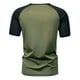 thumbnail image 4 of pstuiky camisetas para hombre, Blusas/camisetas casuales de verano para hombre, de color liso y cuello redondo ropa de hombre m, 4 of 8