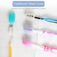 thumbnail image 4 of Toothbrush Protective Cap,Silicone Toothbrush Head Cover Toothbrush Head Cover Toothbrush Head Protector Professional Grade, 4 of 7