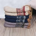 thumbnail image 3 of Kelvono Winter Wool Socks, Non-Slip Floor Socks, Unisex Fluffy Fuzzy Slipper Sock for All-Day Warmth and Comfort, 3 of 7