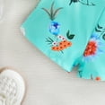 thumbnail image 6 of LYMAYTER Infant Baby 9m-5t Long-Sleeve Top + Short for Toddler Kids Summer Casual Print 2 PCS Outfit, 6 of 10