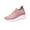 Pink, variant on Fesfesfes All-Season Teen Girls Shoes Loose Comfy Knitted Shoes Anti-Slip Sole Casual Mesh Breathable Women's Sports Mesh Thick Bottom Shoes US:6.5(38)