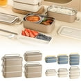 thumbnail image 4 of Hinati Clearance on Sale Single Layer Box Lunchbox for Stackable Containers Airtight Food Storage Containers for Kitchen Pantry Organization and Storage, 4 of 8
