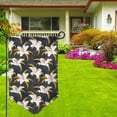 thumbnail image 3 of Wukai Lilies Flowers Print Garden Flag 12.5x18 Inch Double Sided Sun-resistant Rain-resistant, Wrinkle-resistant Colorfast(Only Flag), 3 of 7