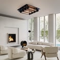 thumbnail image 6 of KPIBEST 4 Head Bar Industrial Vintage Ceiling Light, Metal Tubular Punk Style Steam Chandelier, 6 of 10