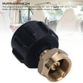 thumbnail image 4 of RV Tank Refill Adapter, Metal Portable RV Bottle Refill Adapter Wide Compatibility  for Trailer for QCC1 Type1 Tank, 4 of 7