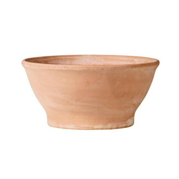 Deroma 242247 Jardinière en Bol Blanc Lisse 10.6 x 7.1 Po - Lot de 3
