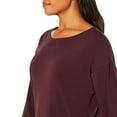 thumbnail image 4 of Banana Republic Women's Cozy Crewneck Pullover Top (Red, L), 4 of 4
