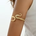 thumbnail image 6 of COMEET armlet bracelet, Elegant Arm Bracelet Vintage Coiled Snake Upper Arm Cuff Bracelet Girlfriend Gifts Upper Armband Female Arm Decoration, 6 of 8