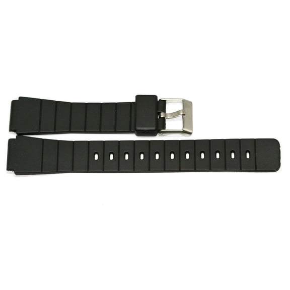 16mm resin rubber replacement watch band strap fits compatible with Casio F-91W/F-84/F-94/F watch