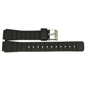 16mm resin rubber replacement watch band strap fits compatible with Casio F-91W/F-84/F-94/F watch