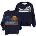 thumbnail image 1 of Mexico Shirt The Gulf of Mexico: A Hub for International Trade and Tensions Navy 2XL, 1 of 2