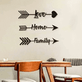 thumbnail image 2 of Cuadro Decorativo de Metal con Diseño flechas Chico, 2 of 4