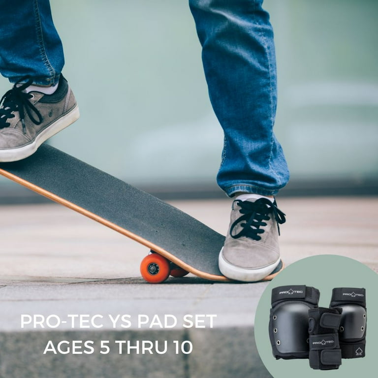 The Original Pro-Tec Kids 3-Pack Skateboarding Checker Protection